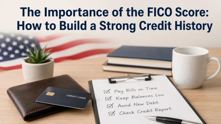 The Importance of the FICO Score: How to Build a Strong Credit History