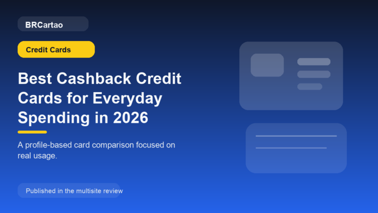 Best Cashback Credit Cards for Everyday Spending in 2026