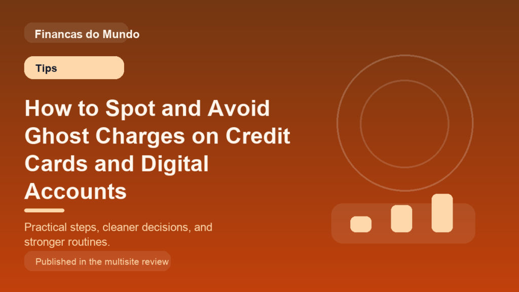 How to Spot and Avoid Ghost Charges on Credit Cards and Digital Accounts
