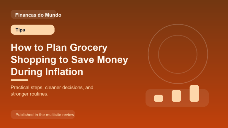 How to Plan Grocery Shopping to Save Money During Inflation