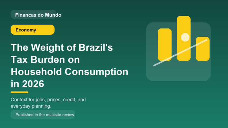 The Weight of Brazil’s Tax Burden on Household Consumption in 2026