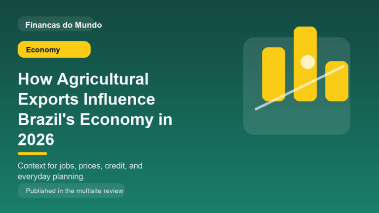 How Agricultural Exports Influence Brazil’s Economy in 2026