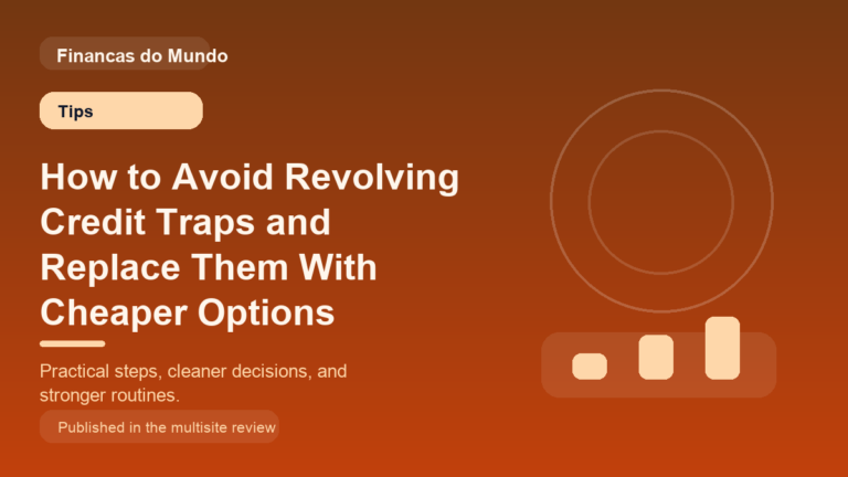 How to Avoid Revolving Credit Traps and Replace Them With Cheaper Options
